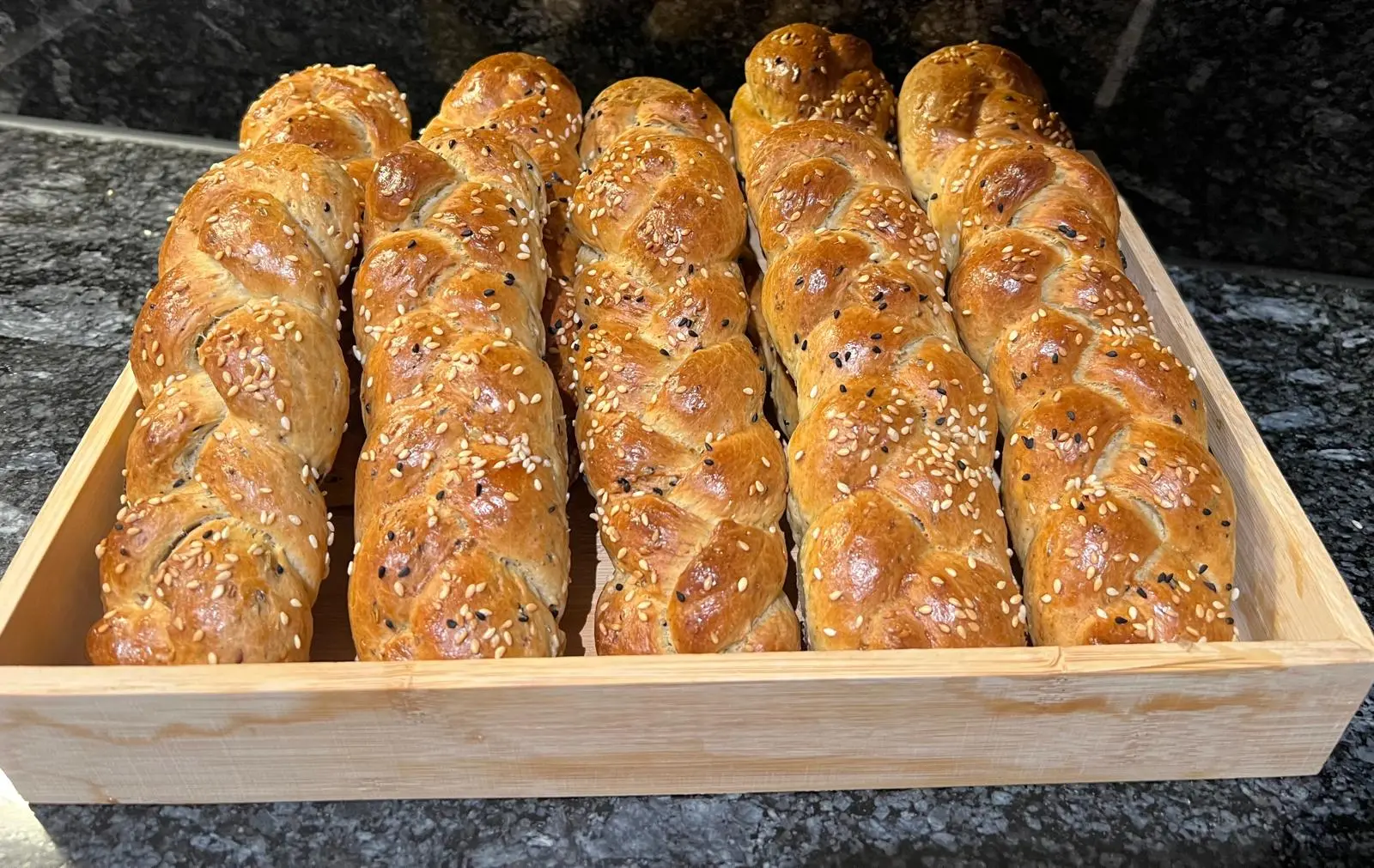 Geflochtenes Hefegebäck